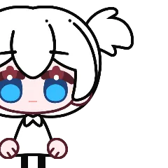 头发 马尾 左侧 B 2